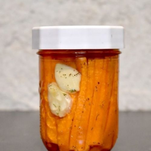 Recette de carottes fermentées à l'aneth