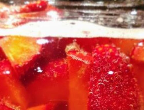 Strawberry, Honey & Rose Petals Kombucha Recipe