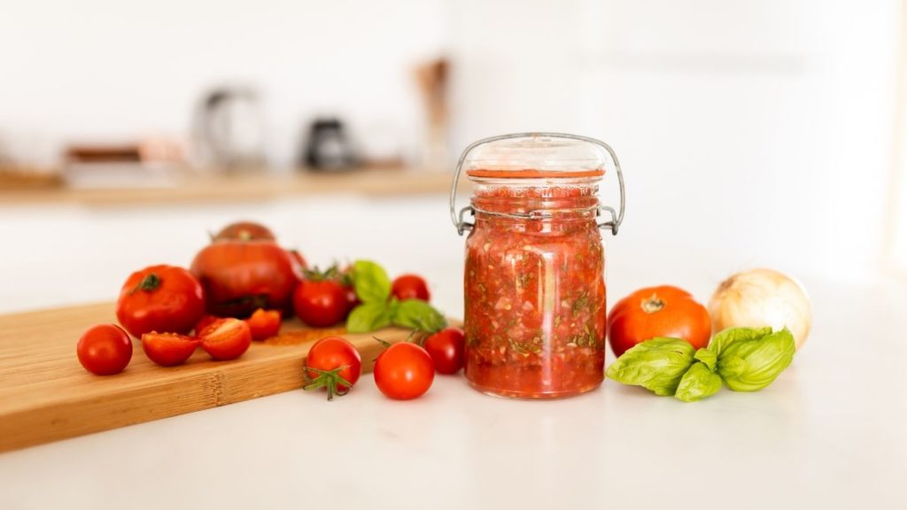 Recette de salsa de tomates fermentées