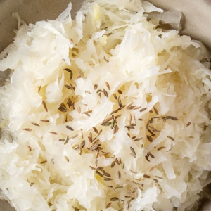 Sauerkraut recipe with cumin seeds