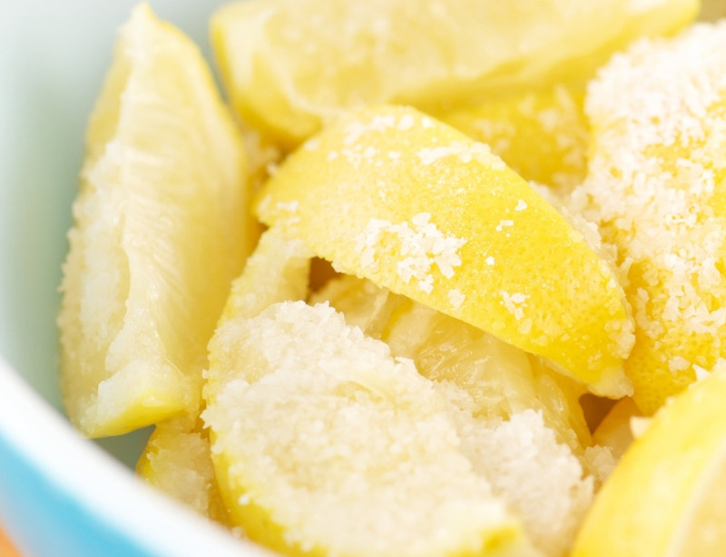 Citrons lacto-fermentés au sel