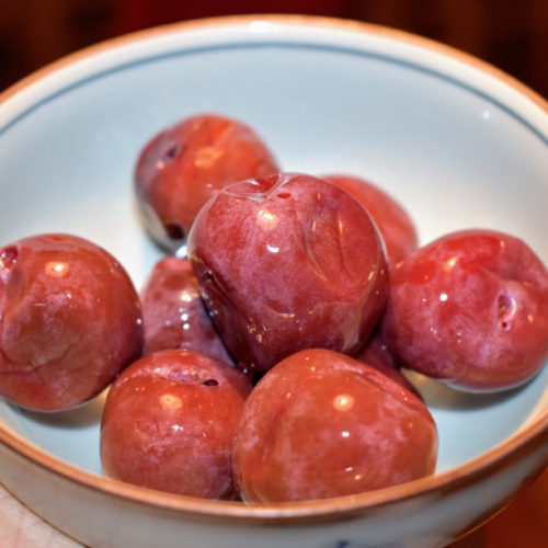 Recipe for Lacto-Fermented Plums