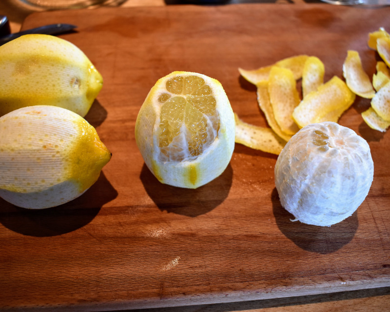 fabrication limonade fermentée sima citrons