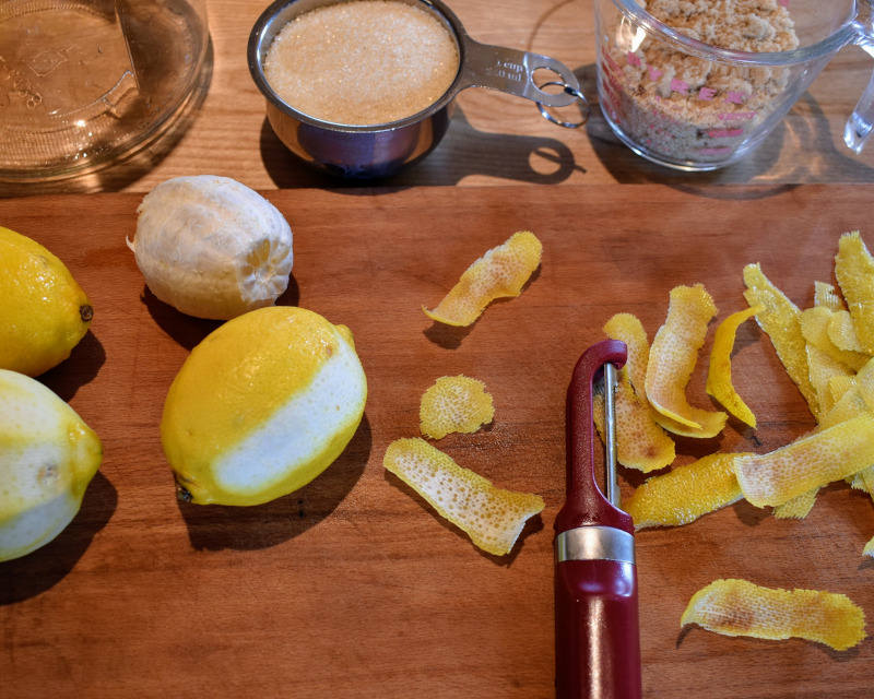 Ingredients for sima fermented lemonade