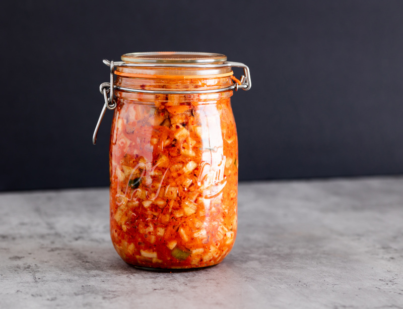 Le Parfait Kimchi jars